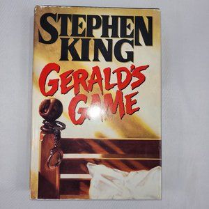 Stephen King Gerald's Game 1992 Hardcover Book Viking Books